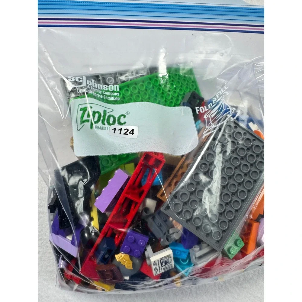 Creative Play LEGO Kids 1LBS Bulk Bricks Multi-Color Assorted Pieces Bag